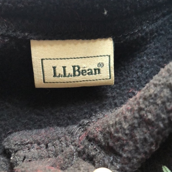 L.L Bean embroidered button Polartec fleece jacket - Picture 4 of 6